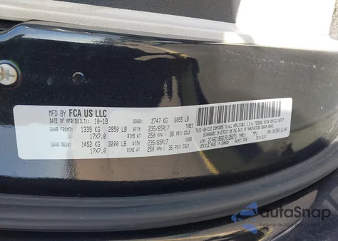 2020 Chrysler Pacifica Touring L z USA, uszkodzony, nr VIN 2C4RC1BG6LR125271